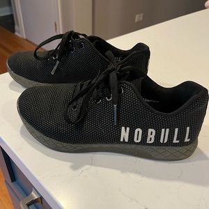 NoBull Black CrossFit Trainer Sneakers Women Size 7 No Bull